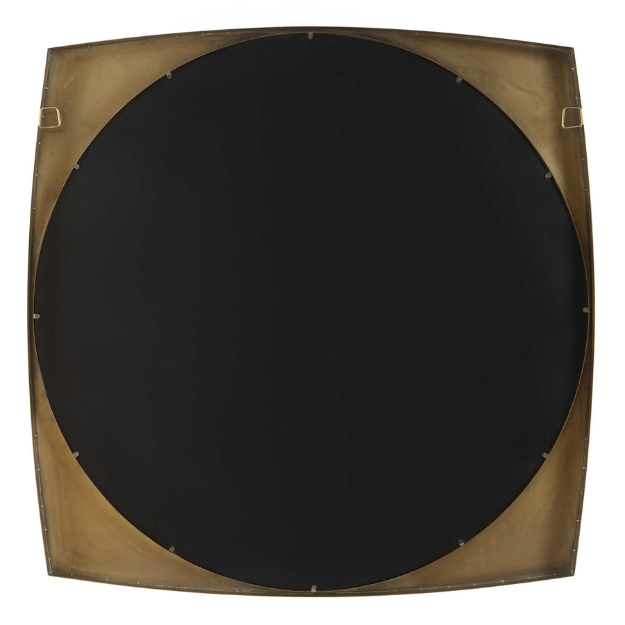 NEILIA BRASS PLATED LARGE MIRROR