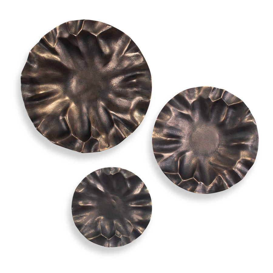 PEONIA OUTDOOR WALL DECOR SET