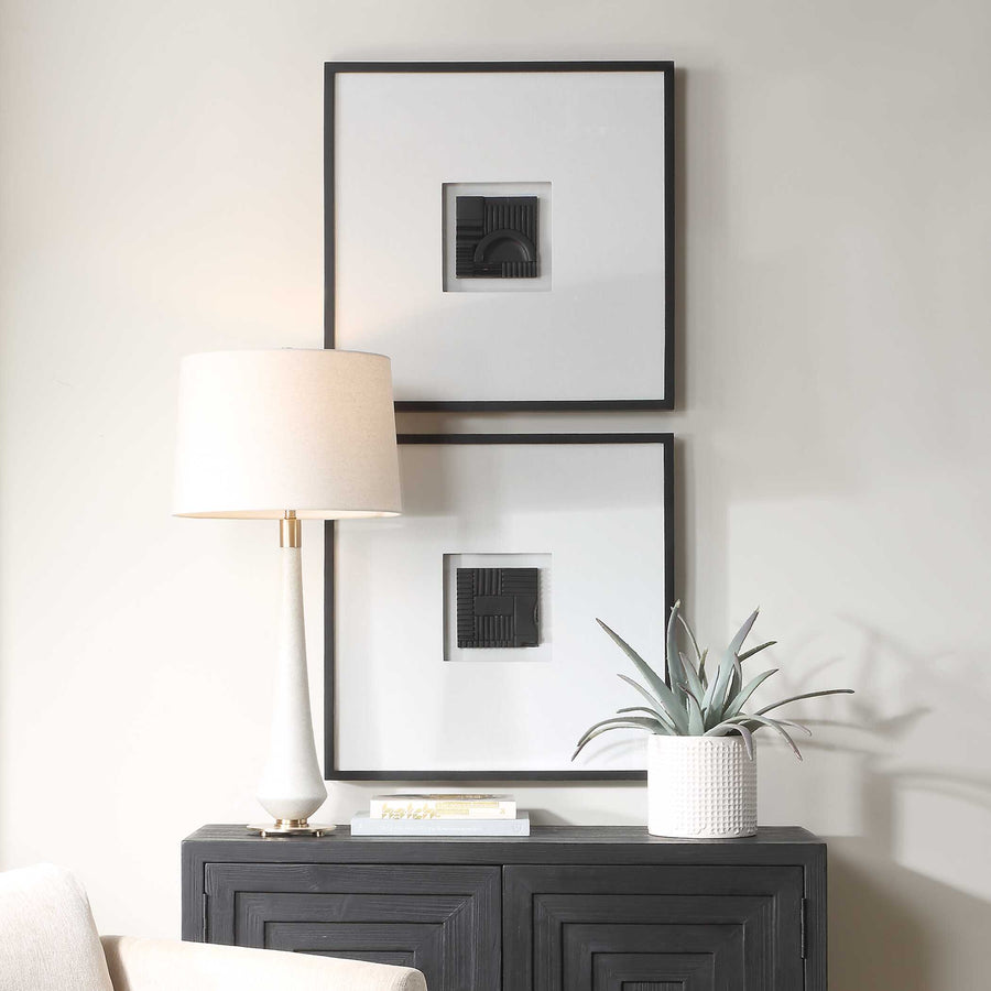 "ORIGINS" SHADOW BOXES | SET OF 2