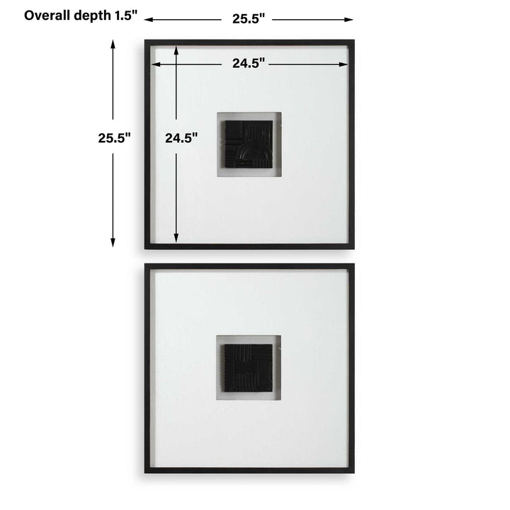 "ORIGINS" SHADOW BOXES | SET OF 2