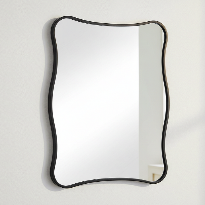 PAVIA BLACK VANITY MIRROR