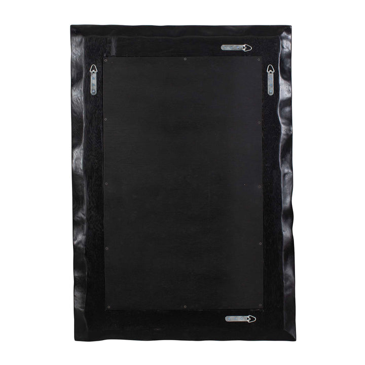 MALOSI BLACK SUAR WOOD CARVED MIRROR
