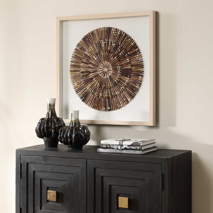 TIGER SEA URCHIN SHADOW BOX