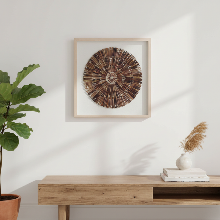 TIGER SEA URCHIN SHADOW BOX