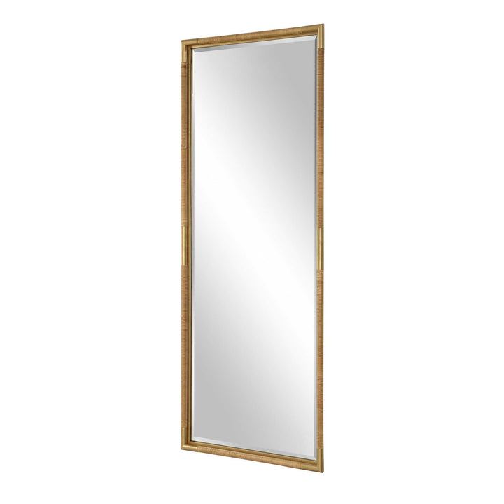 KAMPAR FULL LENGTH RATTAN TALL MIRROR