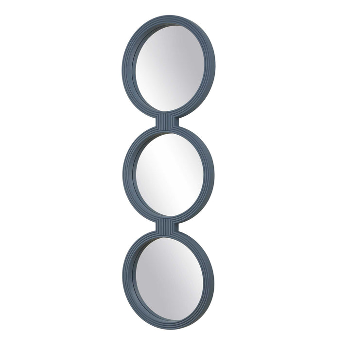 BLUE CIRCLES DECORATIVE MIRROR