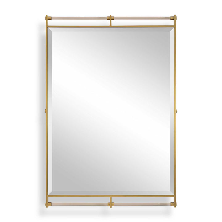 RIPOLL ANTIQUE BRASS + ACRYLIC MIRROR