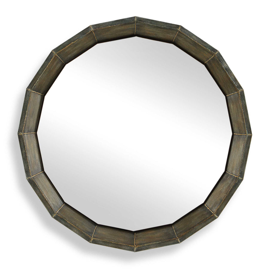 NEVE BRONZE ROUND MIRROR