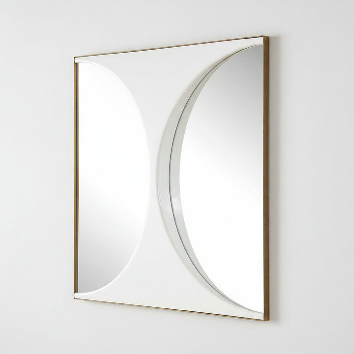 NEW MOON MIRRORED WALL TILE