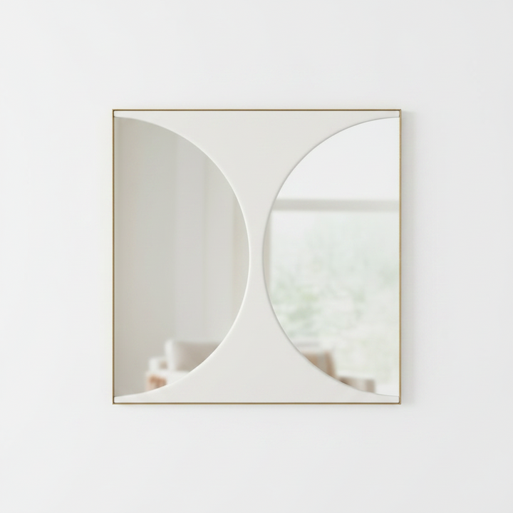 NEW MOON MIRRORED WALL TILE