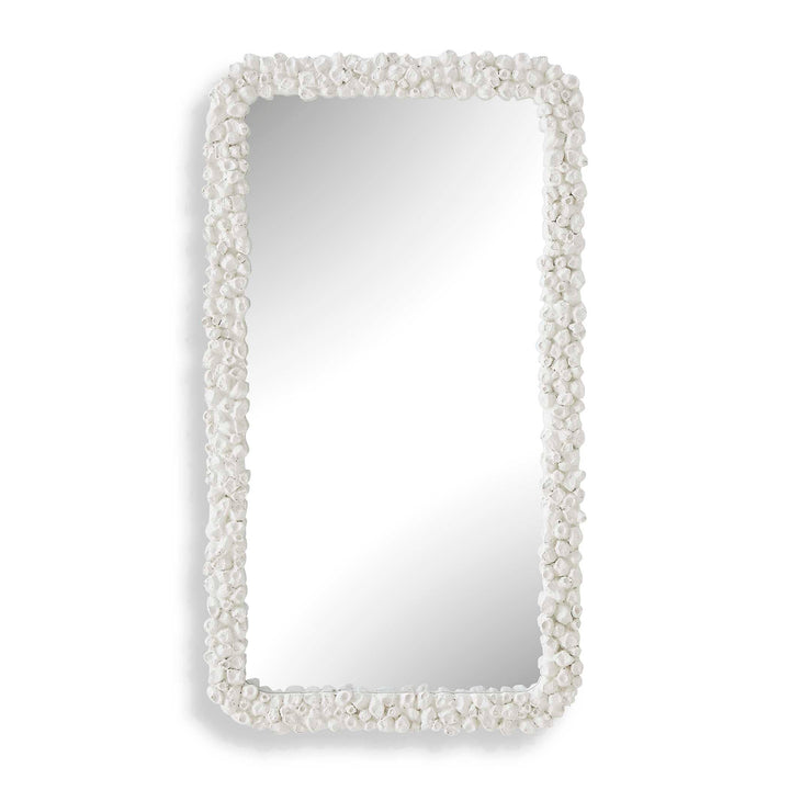 WHITE BARNACLE MIRROR