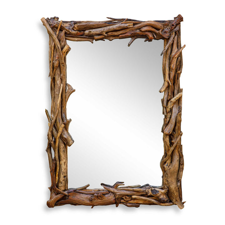 ROOTED DRIFTWOOD MIRROR