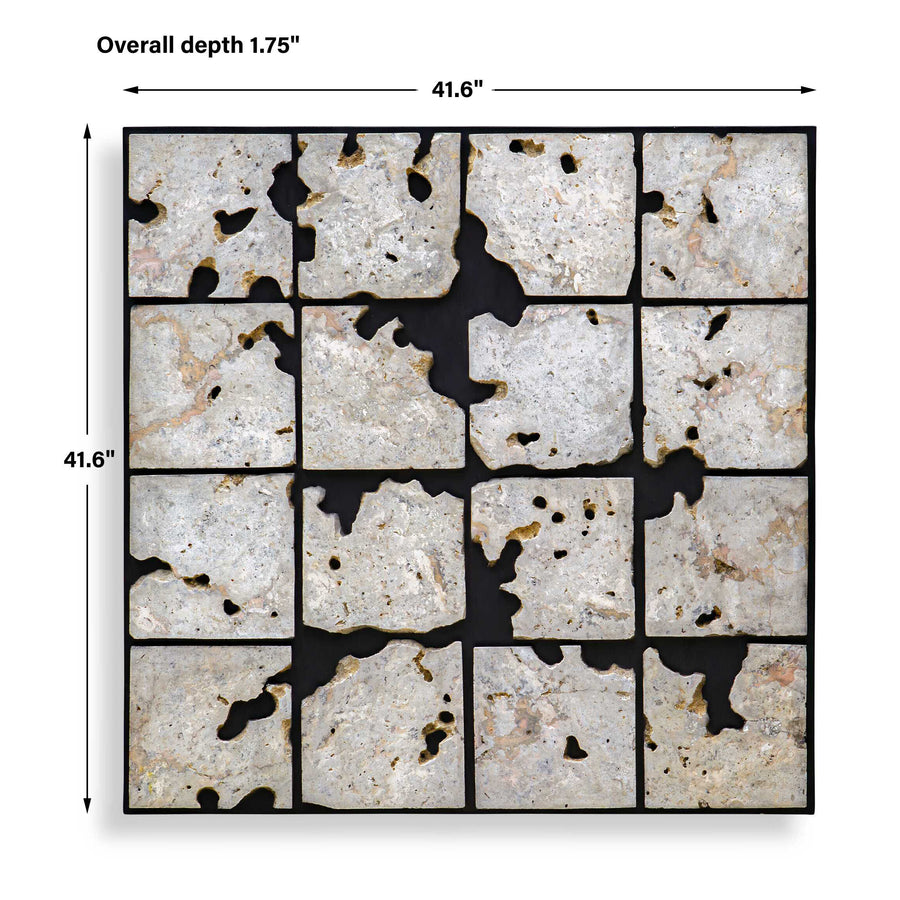 CADAS STONE MOSAIC WALL PANEL