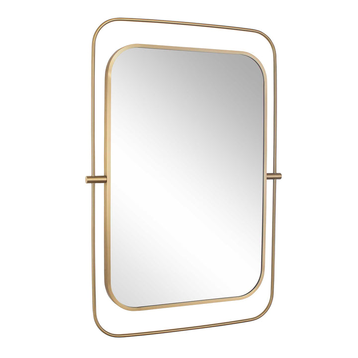 MORENI BRASS VANITY MIRROR