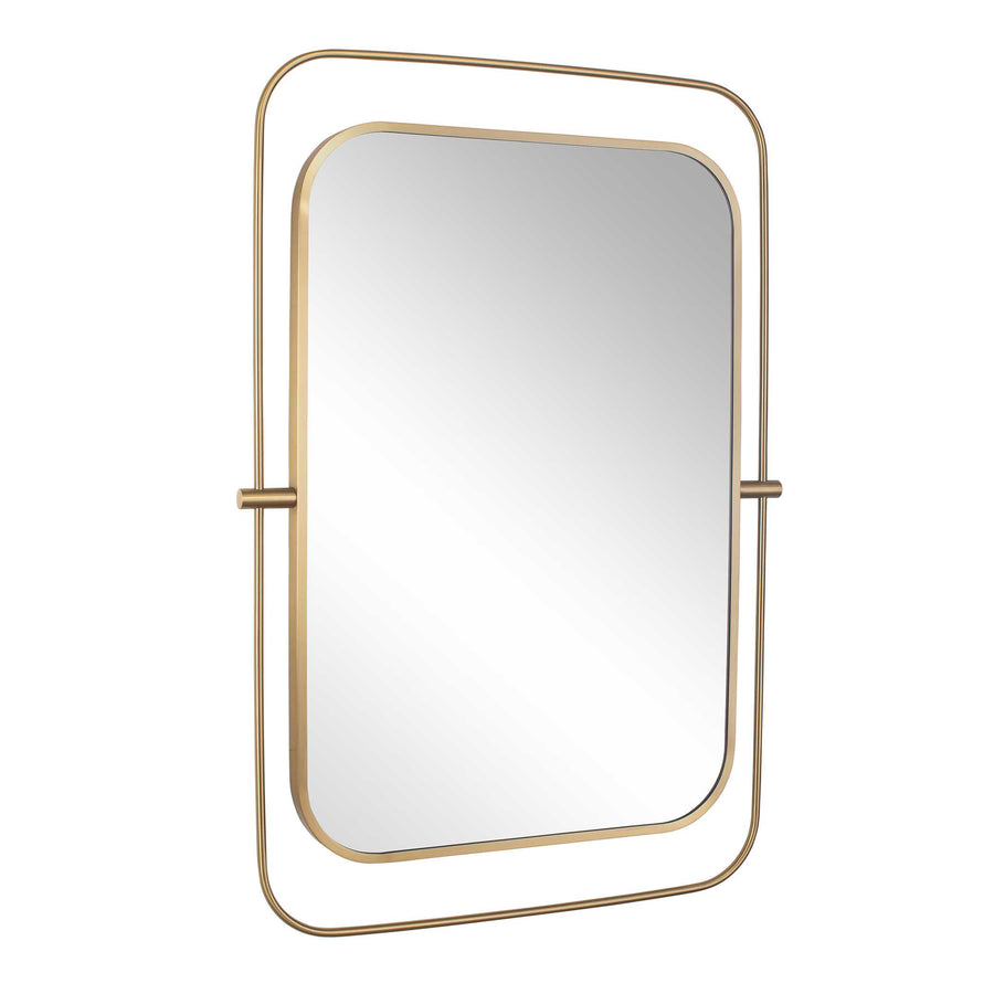 MORENI BRASS VANITY MIRROR