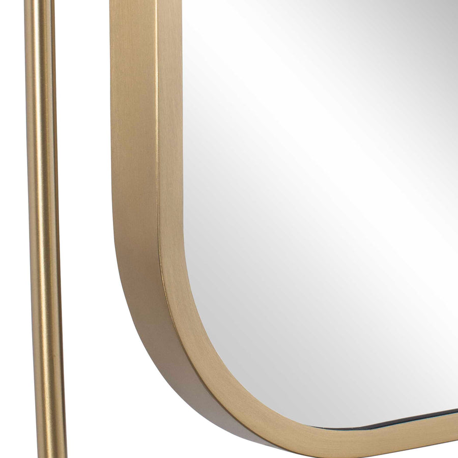 MORENI BRASS VANITY MIRROR