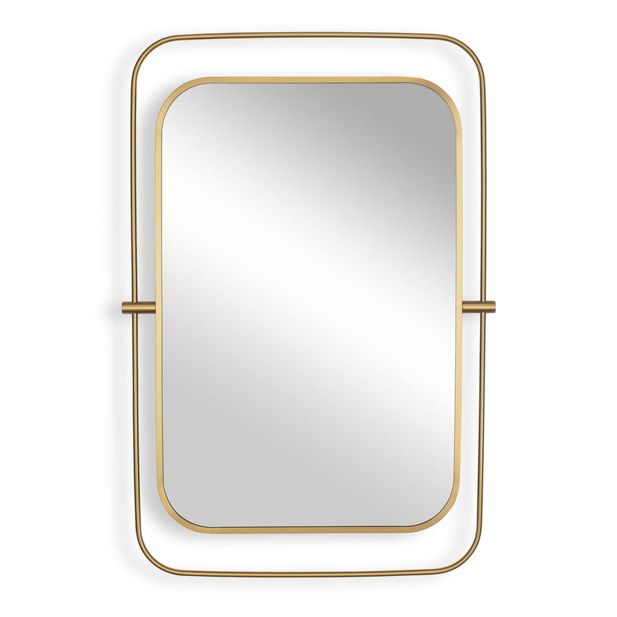 MORENI BRASS VANITY MIRROR