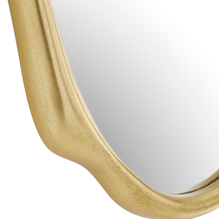 ASTER ABSTRACT GOLD VANITY MIRROR