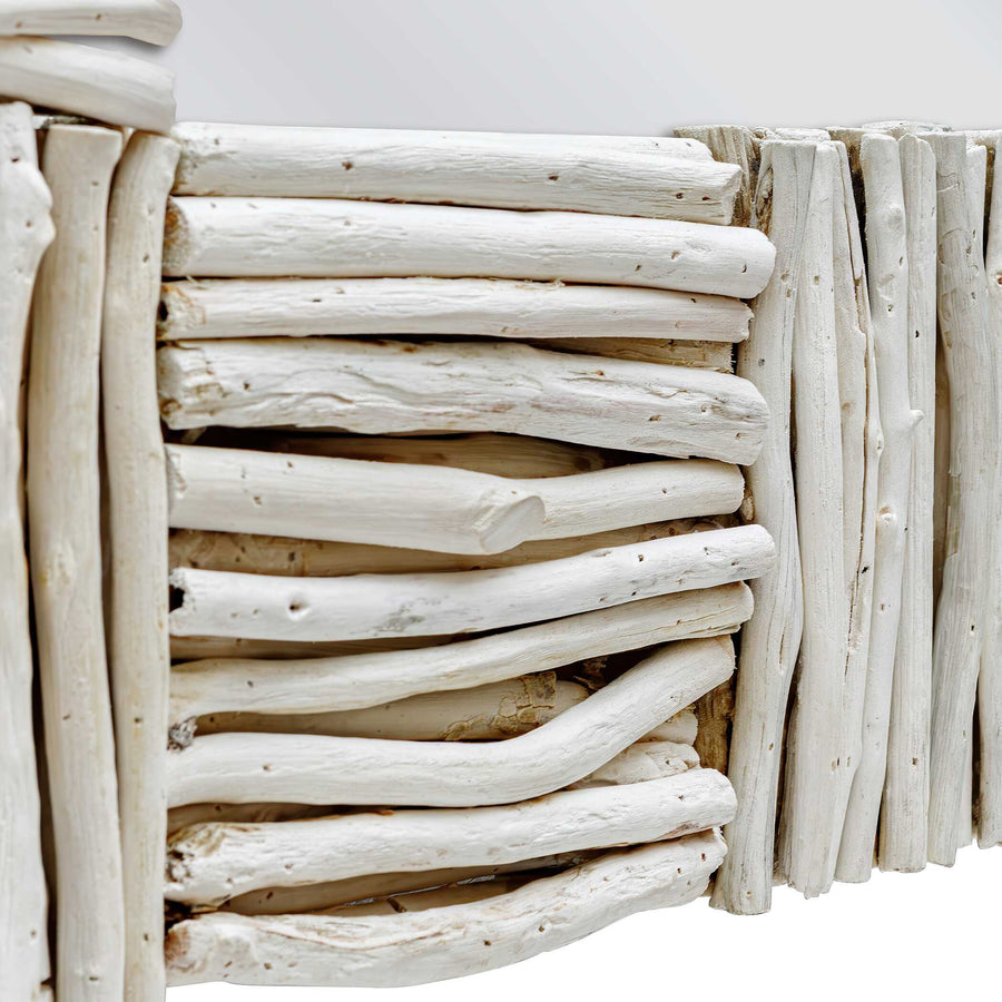 LATHEY BLEACHED DRIFTWOOD MIRROR