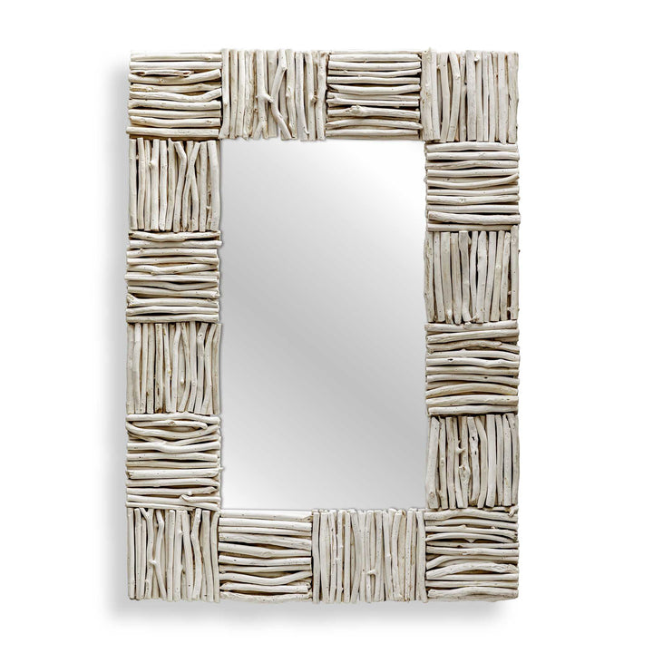 LATHEY BLEACHED DRIFTWOOD MIRROR