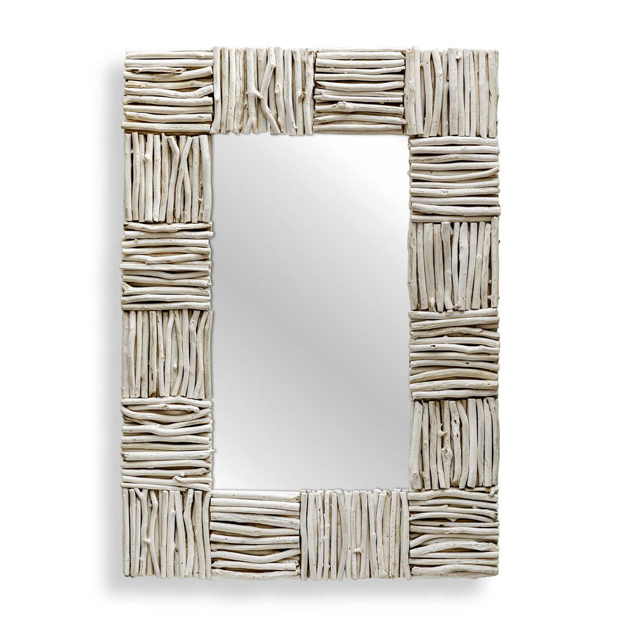 LATHEY BLEACHED DRIFTWOOD MIRROR