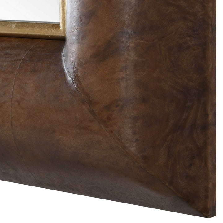 DONOVAN WALNUT BURL MIRROR