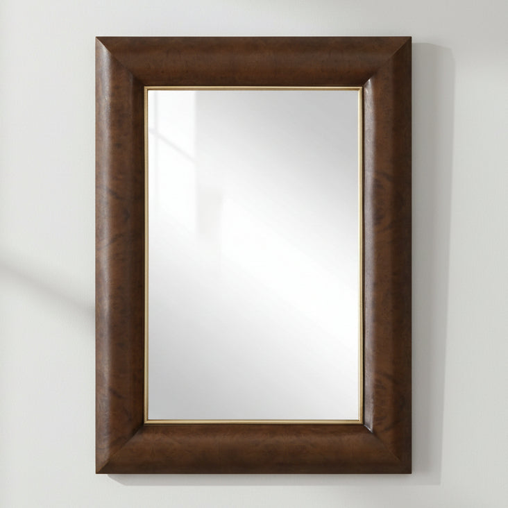 DONOVAN WALNUT BURL MIRROR