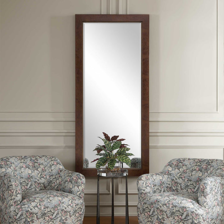DURANT TALL WOOD MIRROR