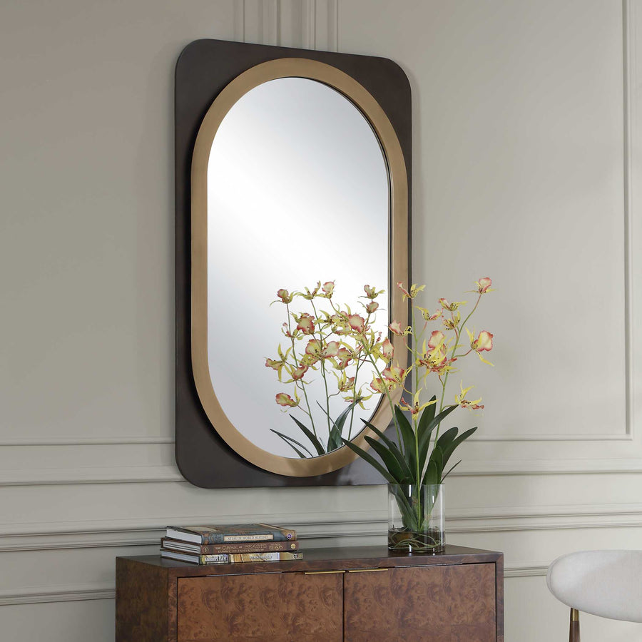 CONDESA BRONZE & GOLD MIRROR