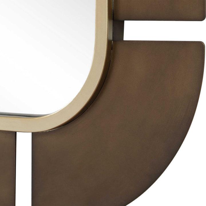 SEGMENT DARK BRONZE MIRROR