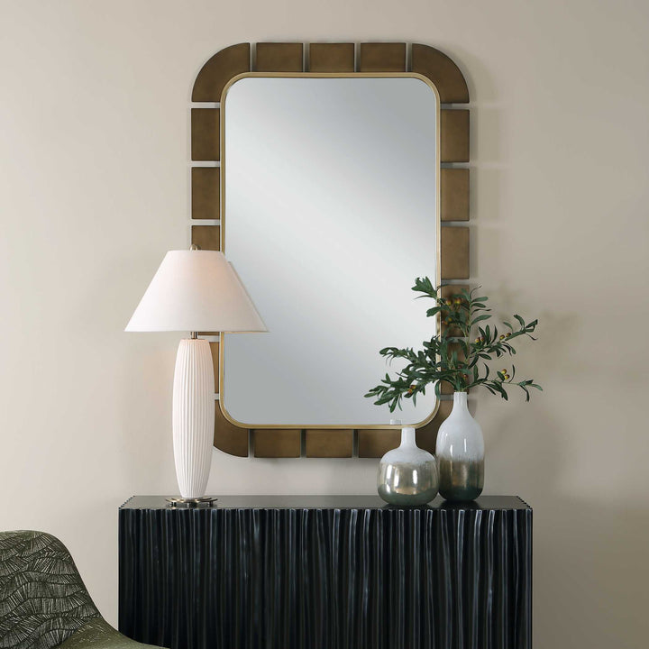 SEGMENT DARK BRONZE MIRROR