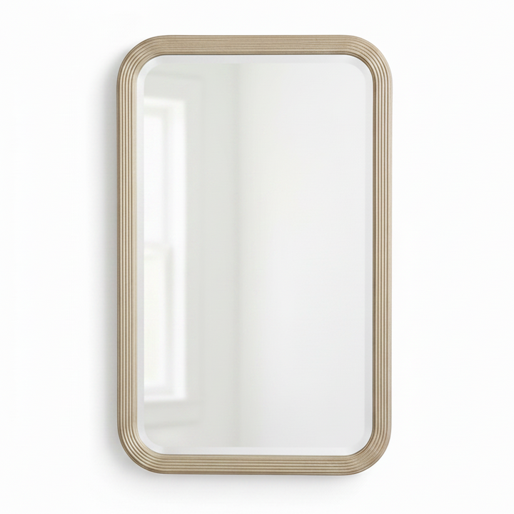 EMARI LIGHT WOODEN MIRROR