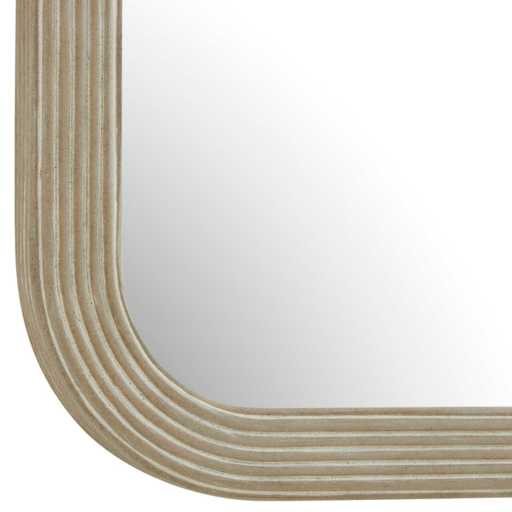 EMARI LIGHT WOODEN MIRROR