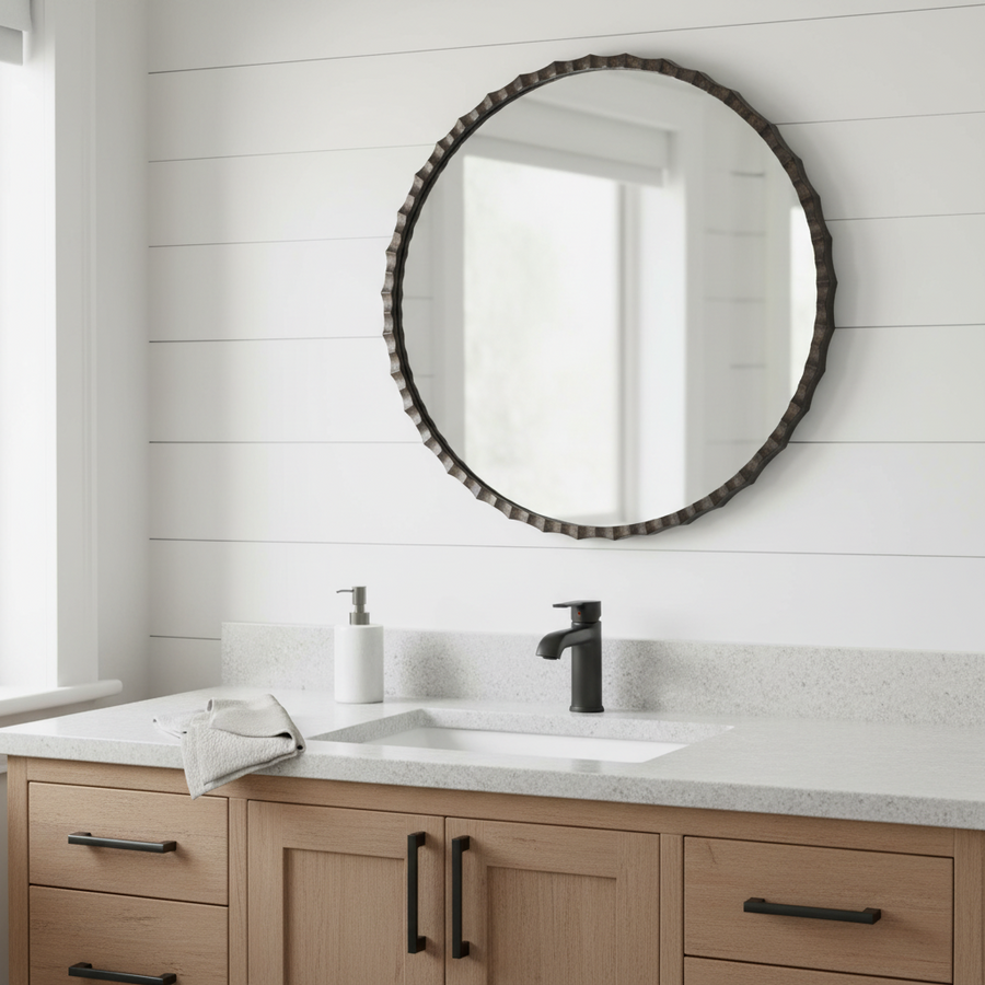 GRANDER ROUND VANITY MIRROR