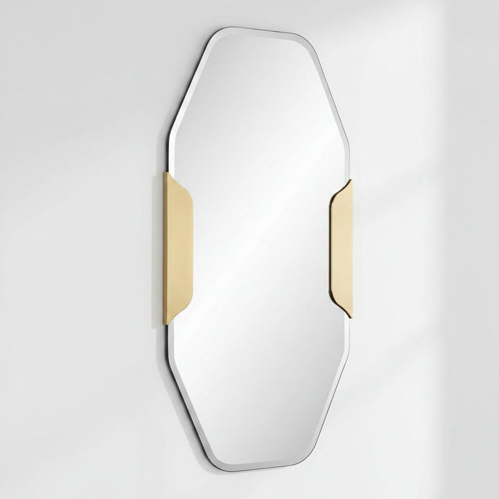 MAKARI ANTIQUE BRASS VANITY MIRROR