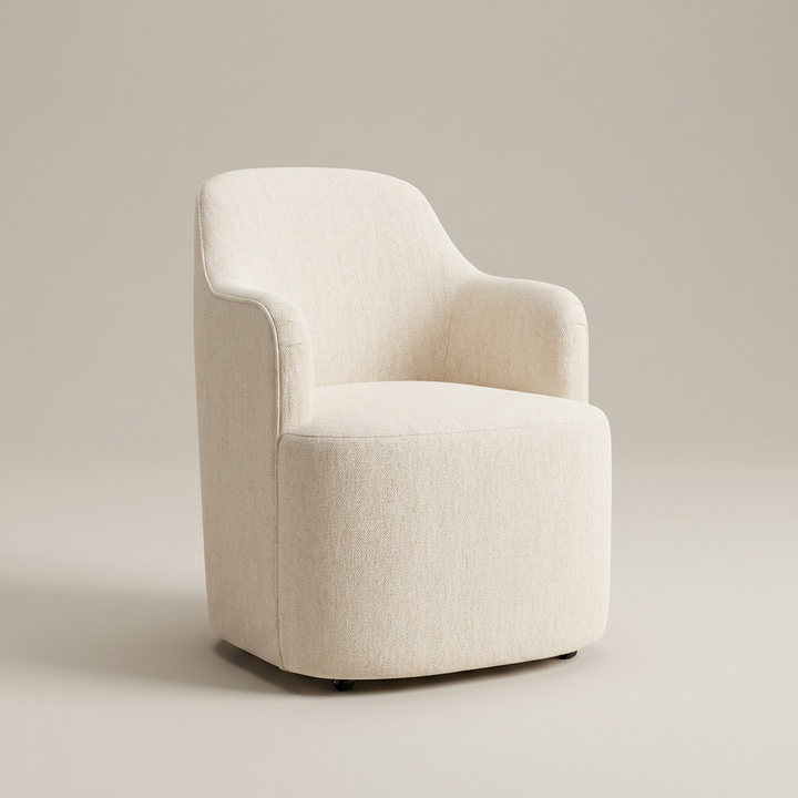 MISO DINING CHAIR WITH CASTERS