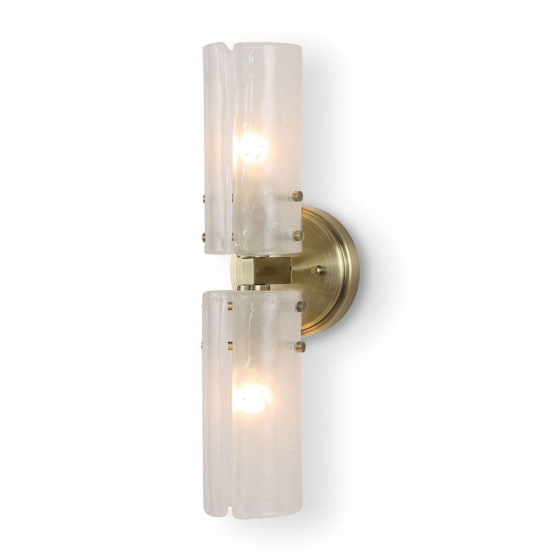 MISTIE 2 LIGHT GLASS SCONCE