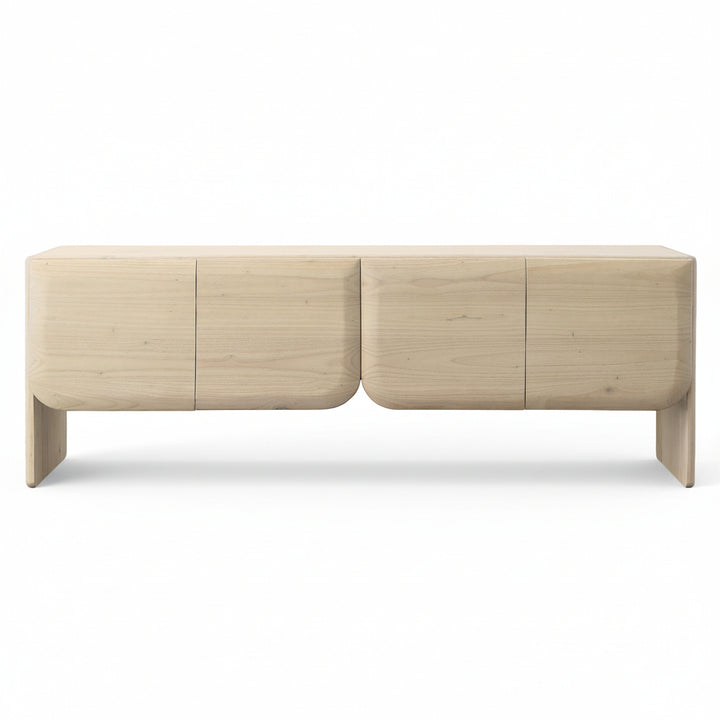 MODESTO BLEACHED WOOD MEDIA CONSOLE