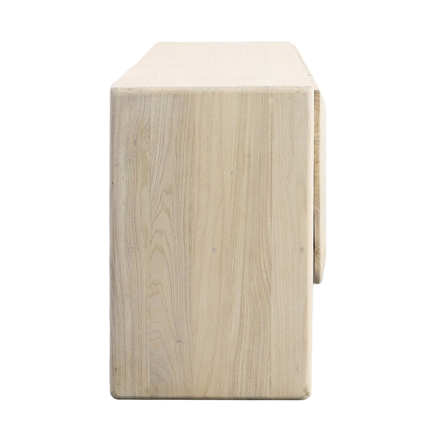 MODESTO BLEACHED WOOD MEDIA CONSOLE