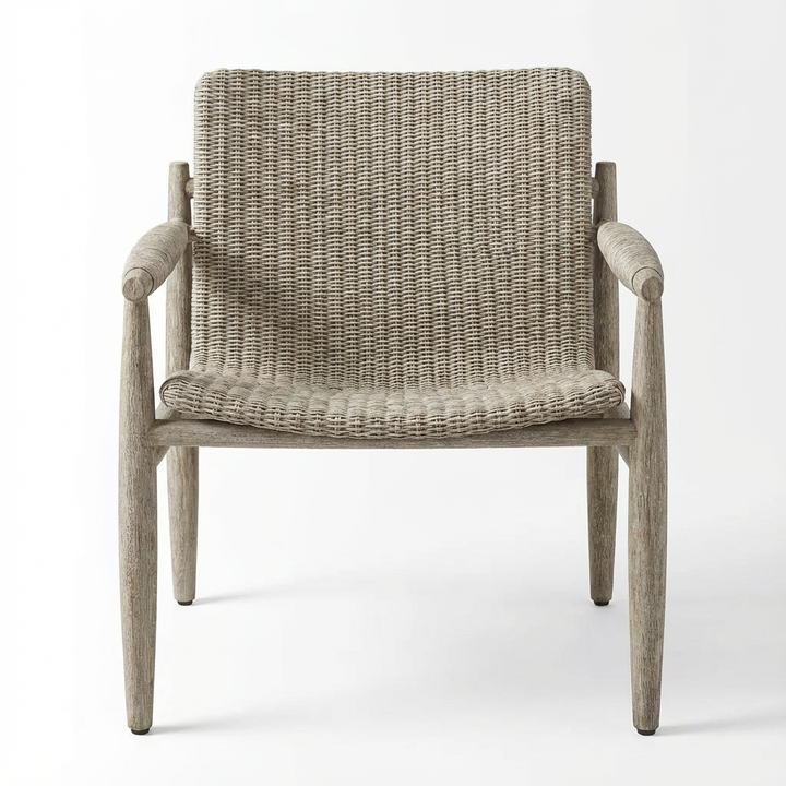 SUMBA WICKER OUTDOOR LOUNGE CHAIR
