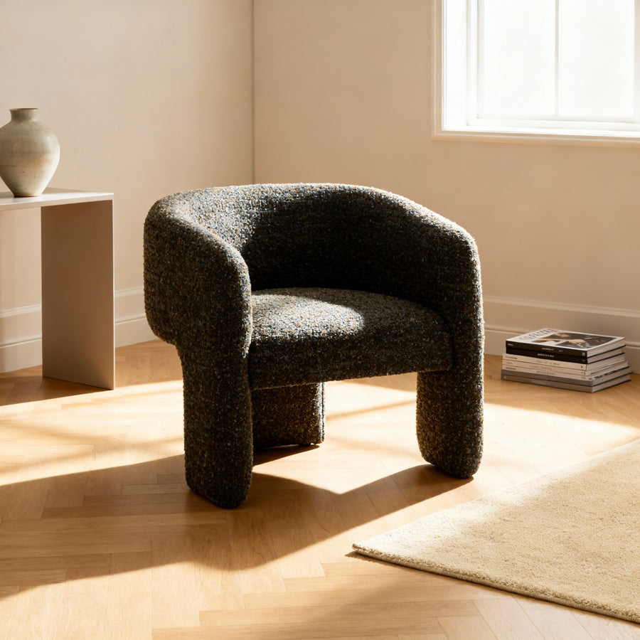 NALA BOUCLE BARREL CHAIR