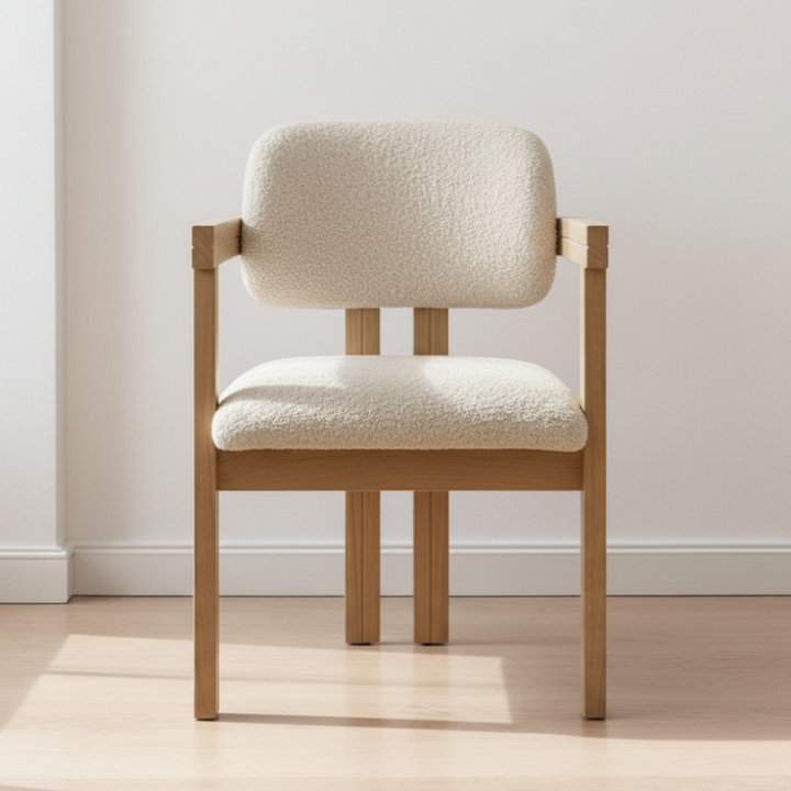 NATHANIEL DINING CHAIR: NATURAL