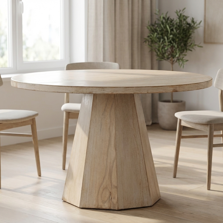 NATURALIST KOPA 48" ROUND DINING TABLE