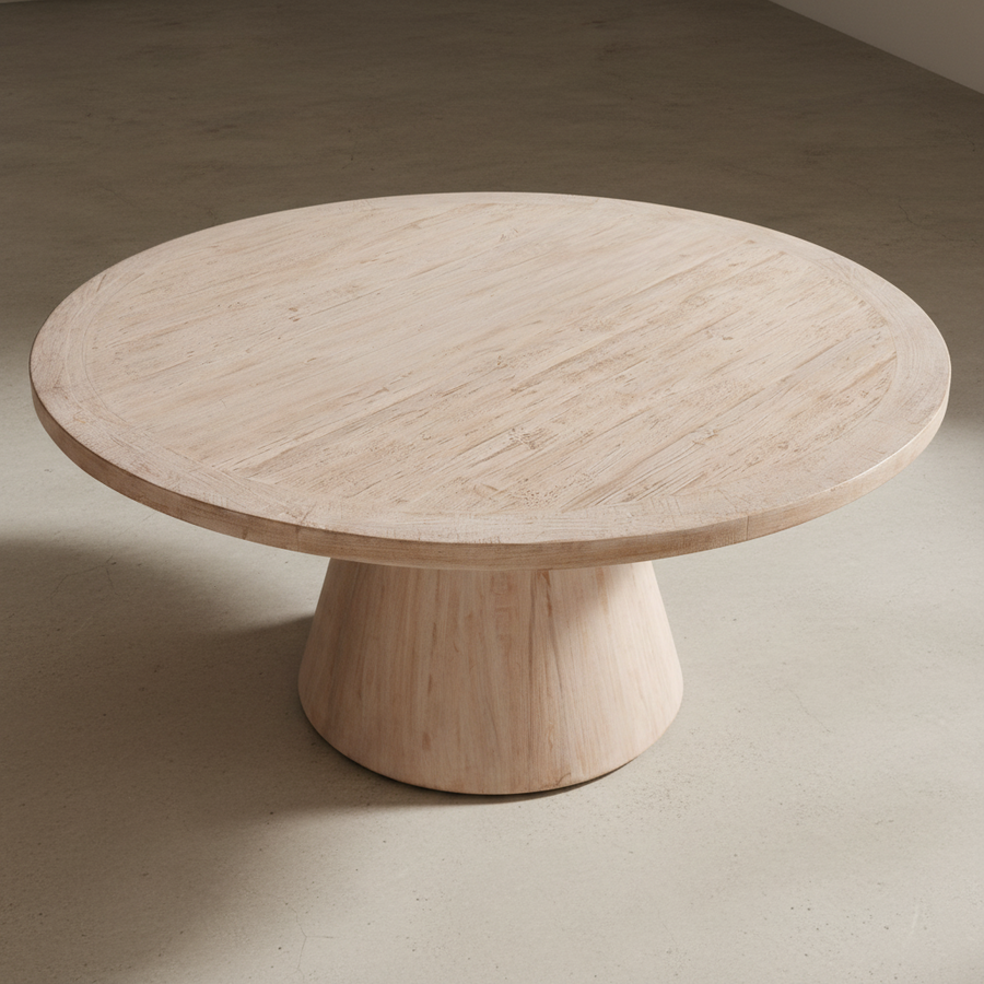 NATURALIST ROUND KONA DINING TABLE