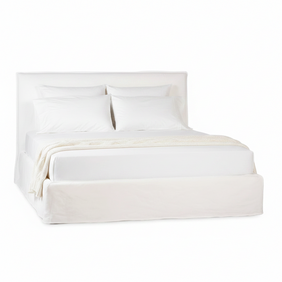 LINEN SLIPCOVER BED