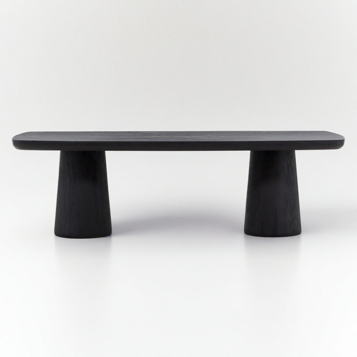 NOEMI DINING TABLE: BLACK