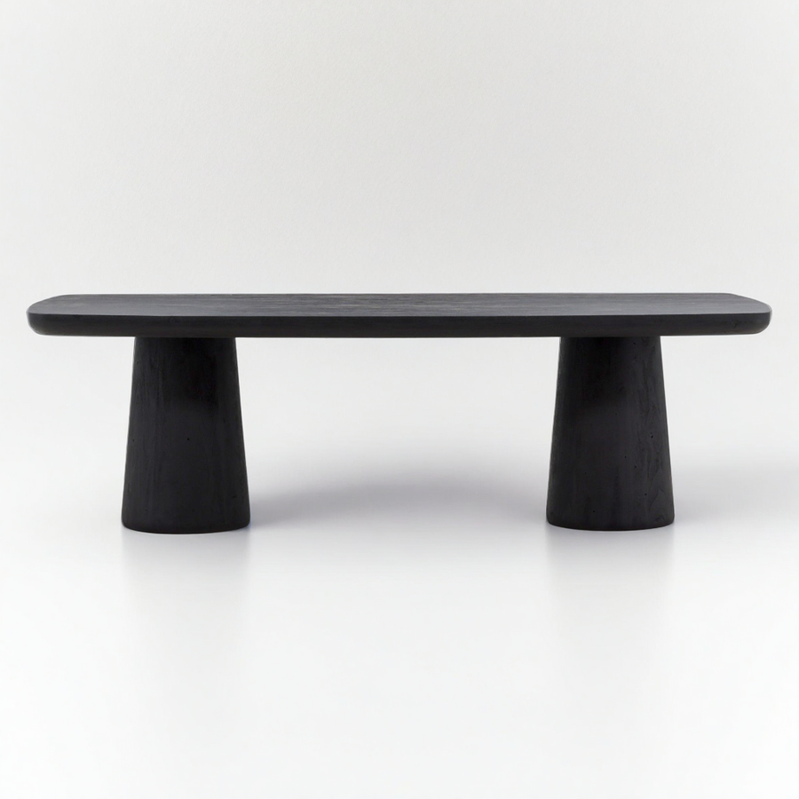 NOEMI DINING TABLE: BLACK