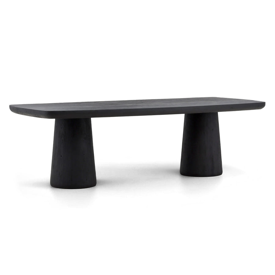 NOEMI DINING TABLE: BLACK