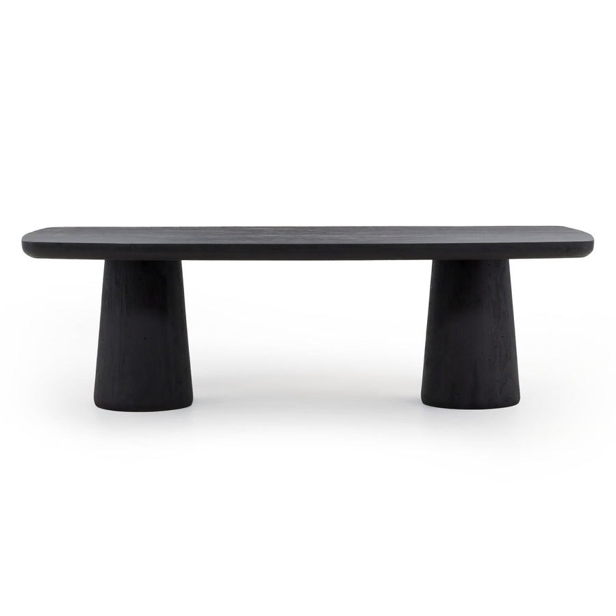 NOEMI DINING TABLE: BLACK