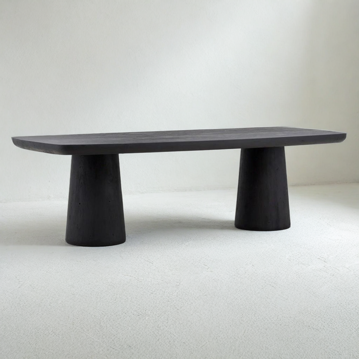 NOEMI DINING TABLE: BLACK